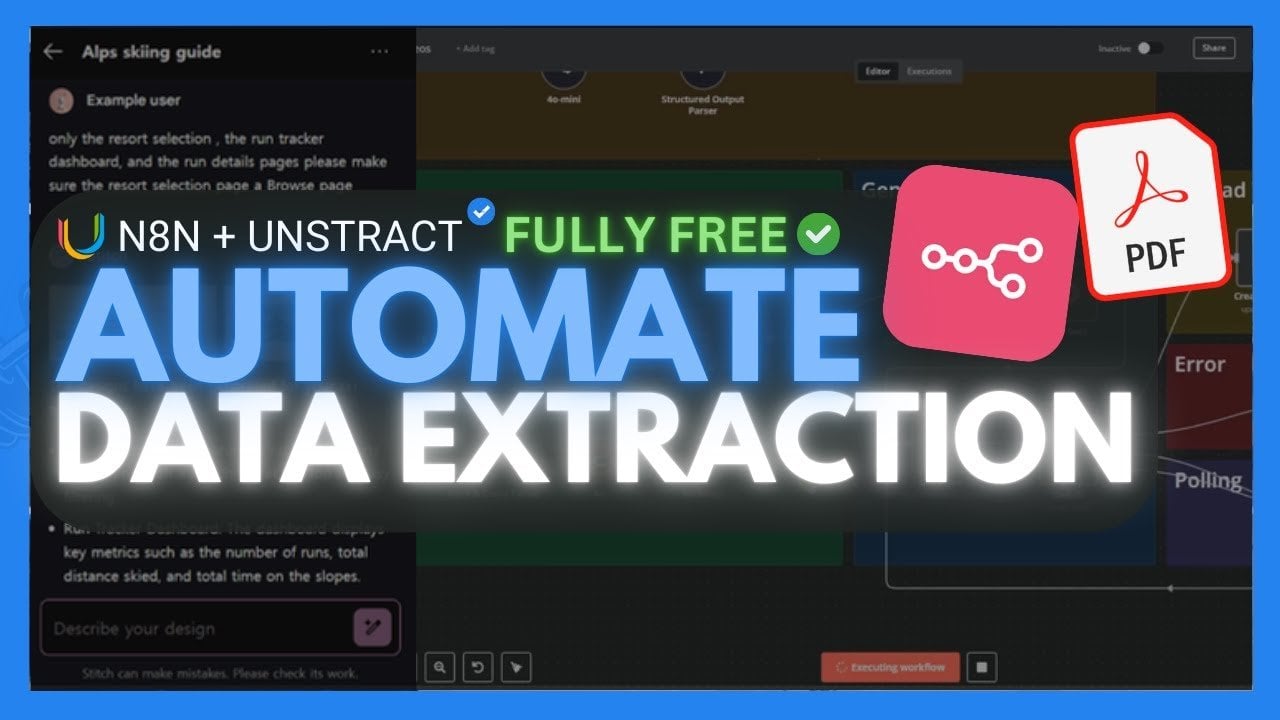 Automatyzuj ekstrakcję danych z PDF za pomocą n8n i Unstruct