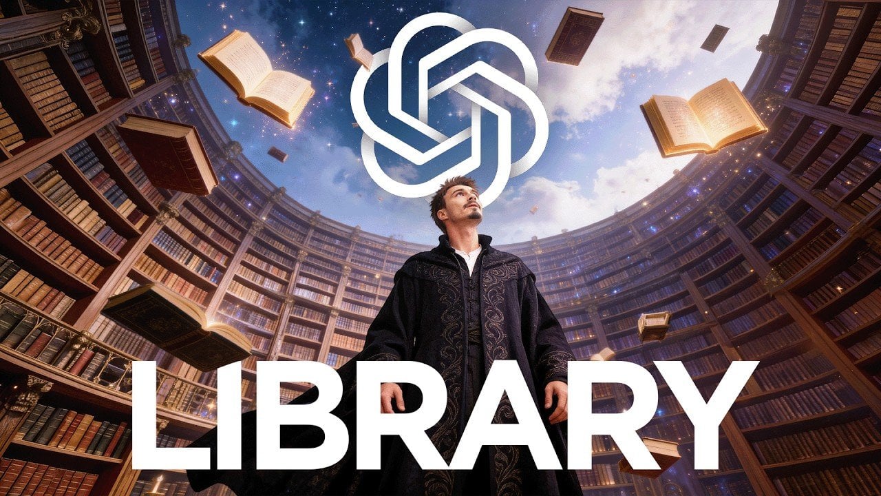 Nowa zakładka Library w ChatGPT: centrum zarządzania plikami